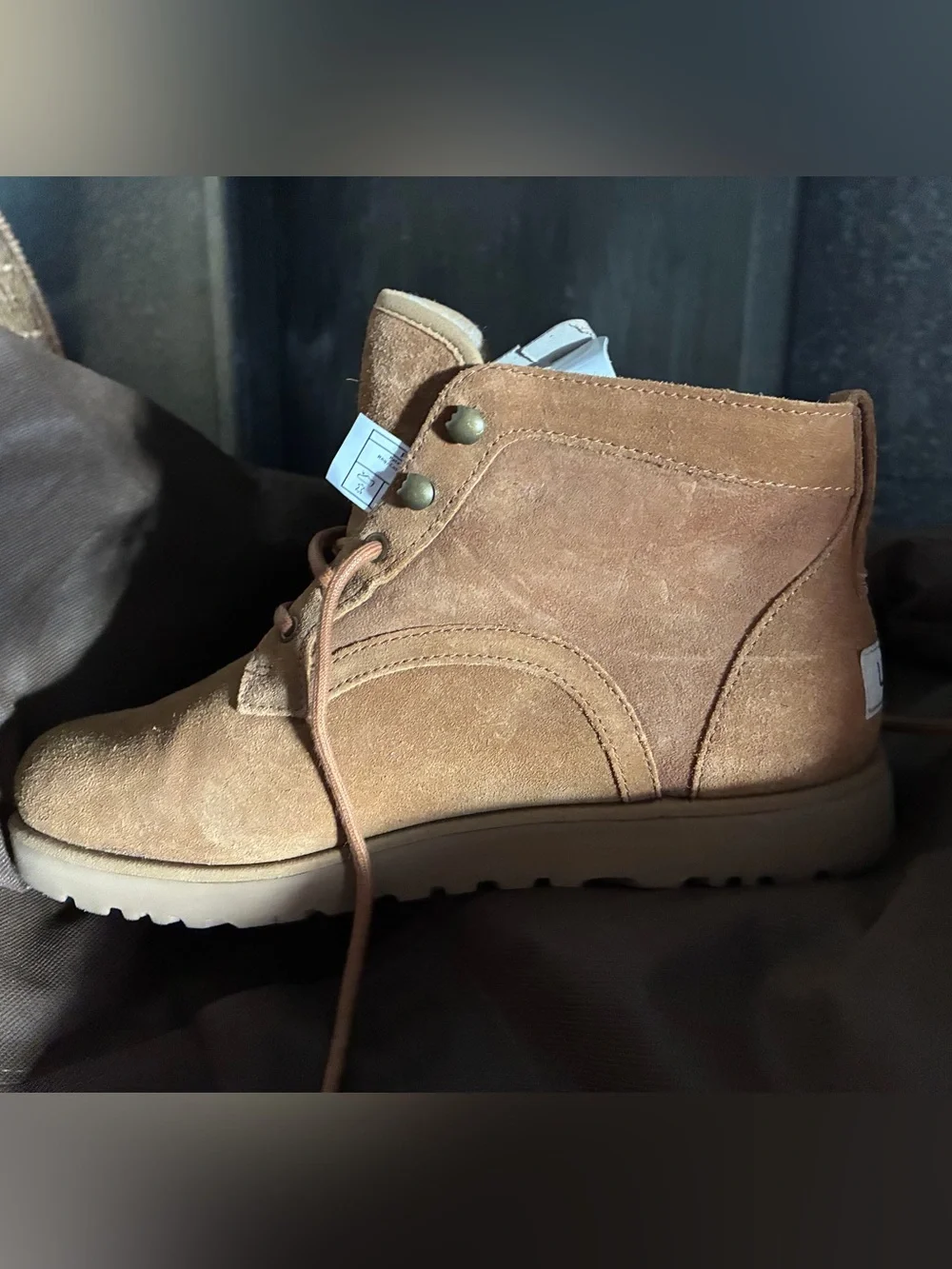 UGG Men's Suede Lace-Up Desert Boot in Brown